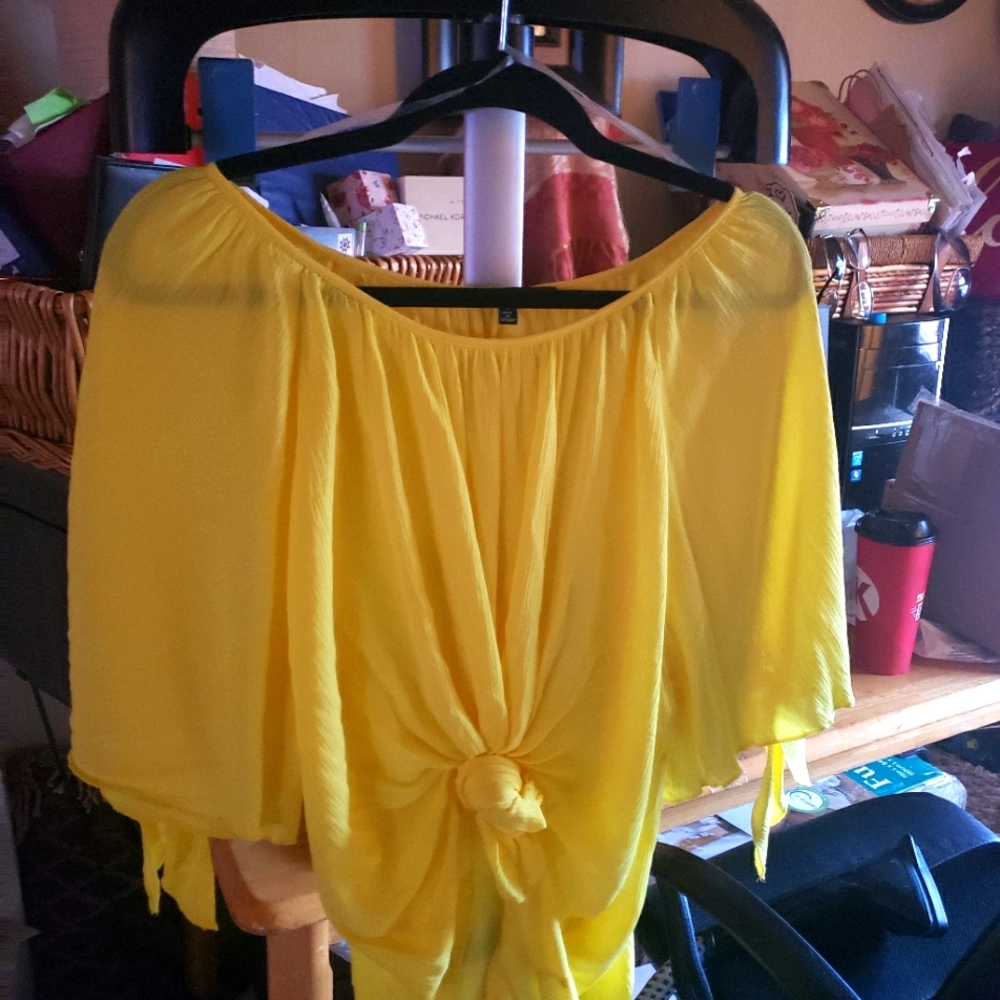Yellow shirt